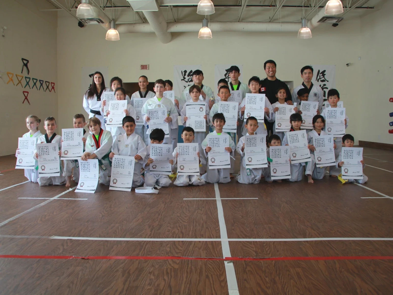 Kids martial arts class