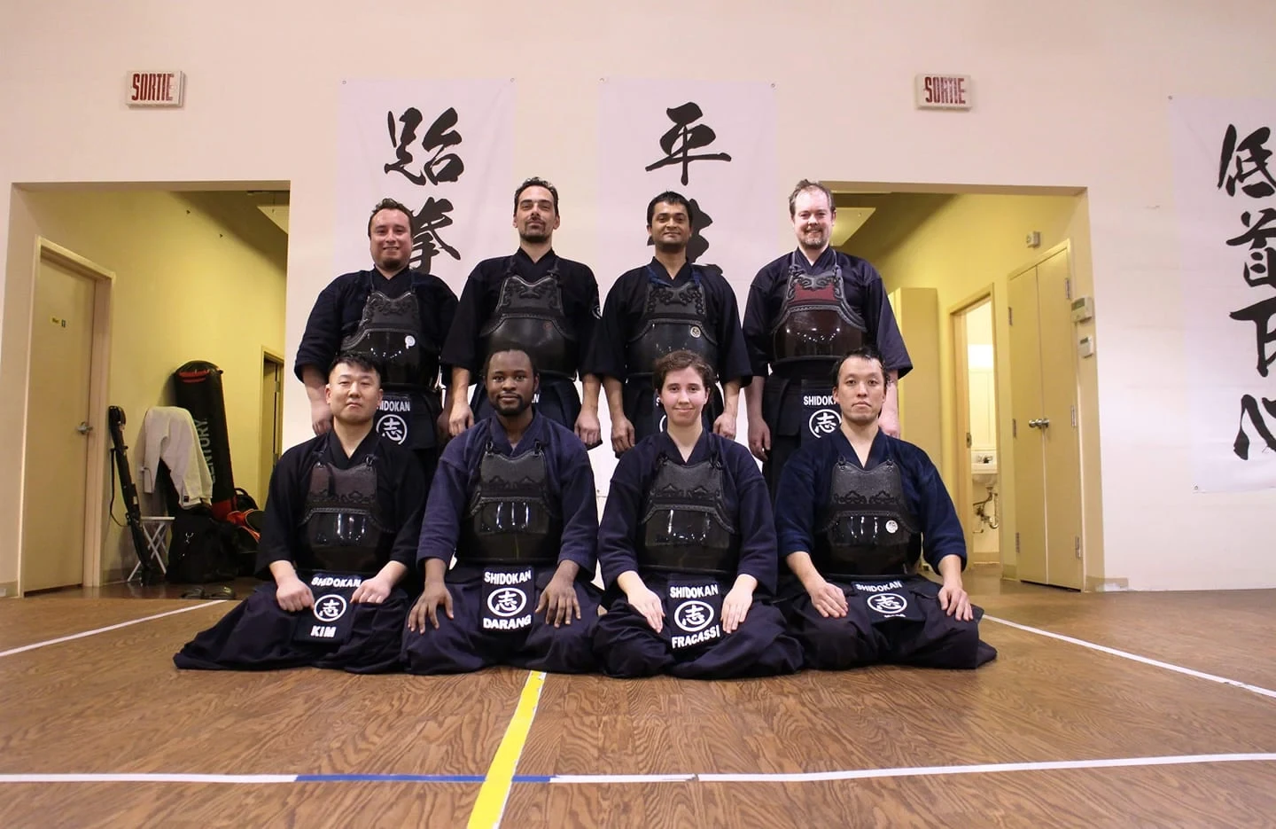 Adult martial arts training
