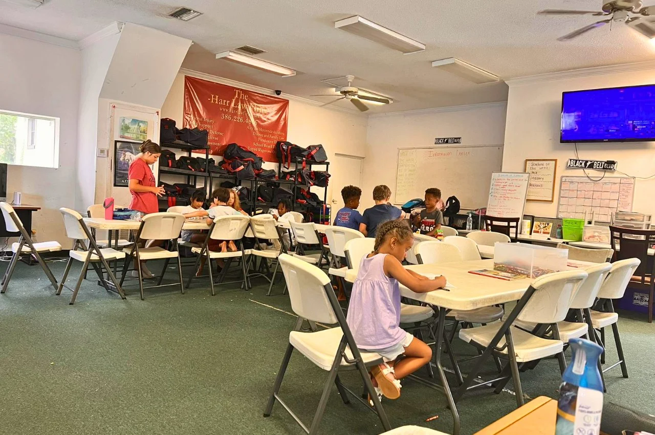 Kids enjoying a martial arts birthday party at M.T.L Taekwondo