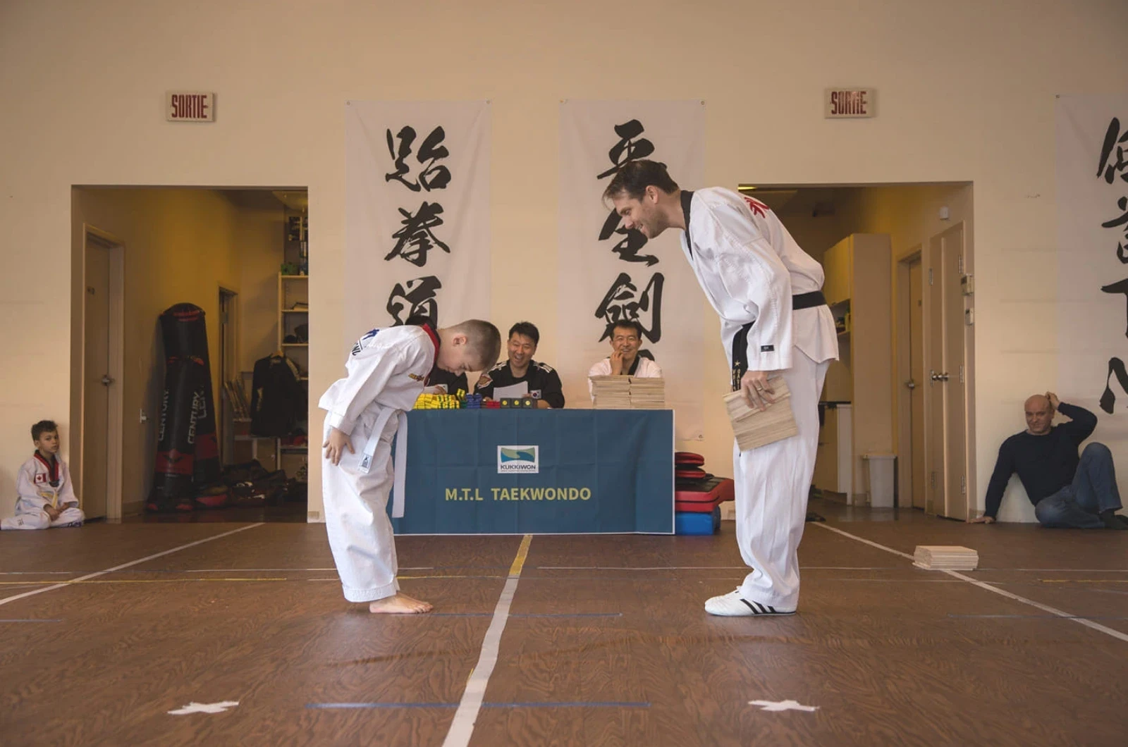 Kids getting fit and active through martial arts