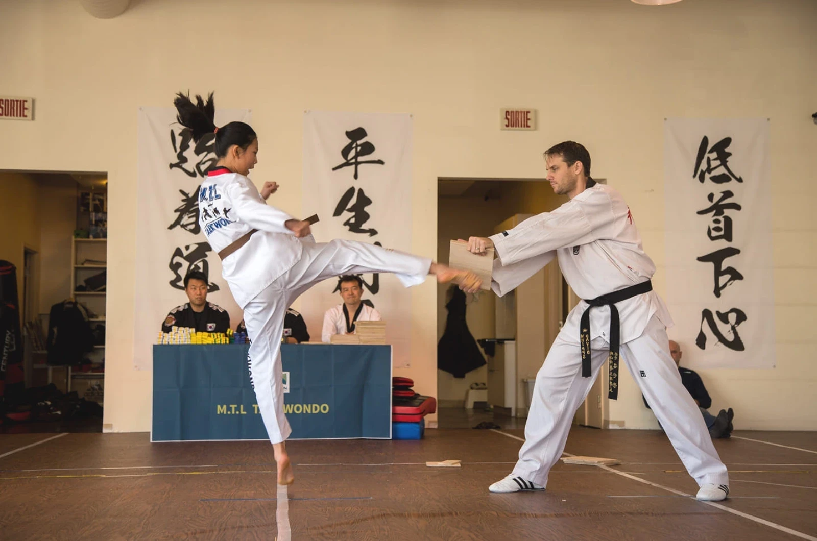 Taekwondo coaching at M.T.L Taekwondo